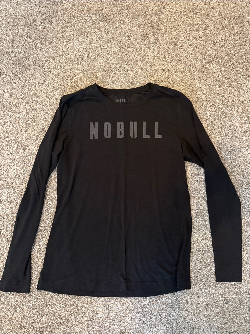 NOBULL Black Long Sleeve Performance Tee